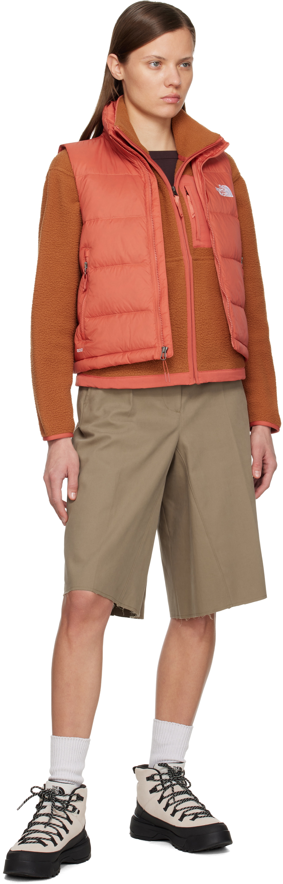 The North Face Orange Hydrenalite A-Line Down Vest