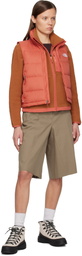 The North Face Orange Hydrenalite A-Line Down Vest