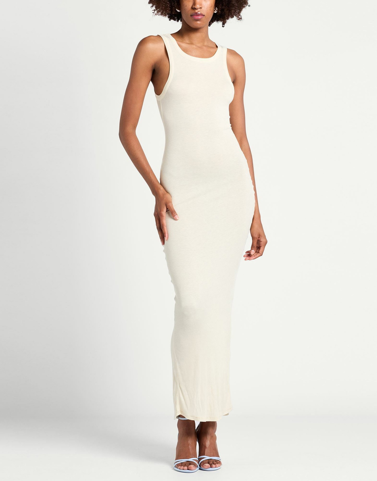 Majestic Filatures Womens Maxi dress Ivory