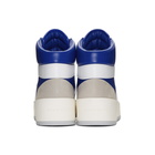 Fear of God SSENSE Exclusive Blue and White Basketball High-Top Sneakers