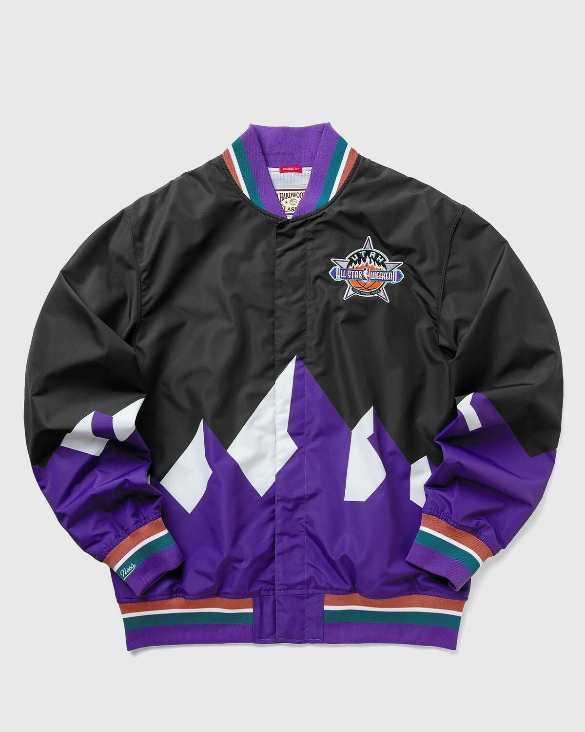 Mitchell & Ness Just Don Nba Utah Jazz Warm Up Jacket All Star 1993   Black   - Mens -   Bomber Jackets/Team Jackets/Track Jackets   S