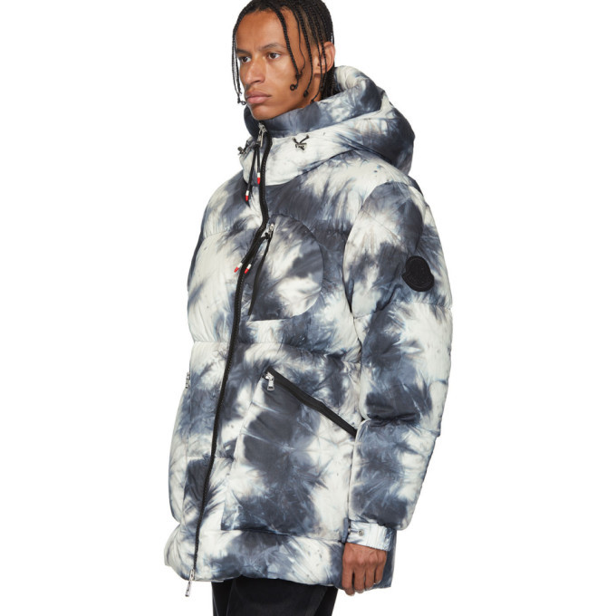 Moncler Genius 2 Moncler 1952 White and Black Down Joele Parka