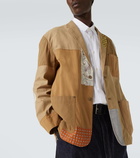 Comme des Garçons Homme Cotton-blend satin blazer
