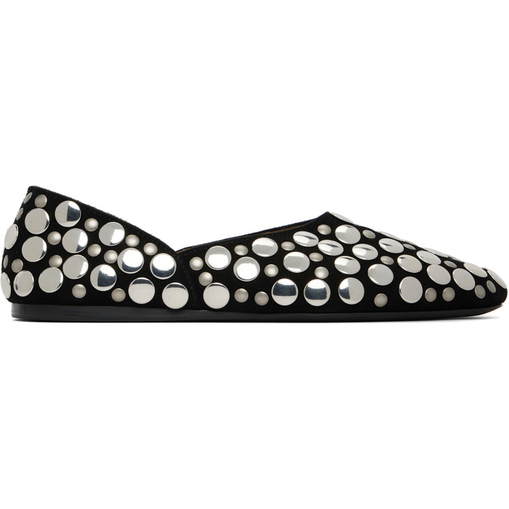 Photo: KHAITE Black Jane Ballerina Flats