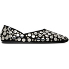 KHAITE Black Jane Ballerina Flats