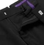 Ralph Lauren Purple Label - Black Gregory Satin-Trimmed Wool Tuxedo Trousers - Men - Black