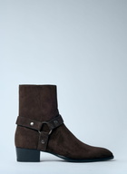 Saint Laurent Wyatt Harness Boots
