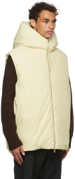 Jil Sander Off-White Water Repellent Vest