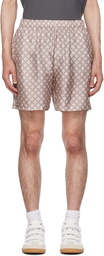 John Elliott Purple Relaxed Shorts