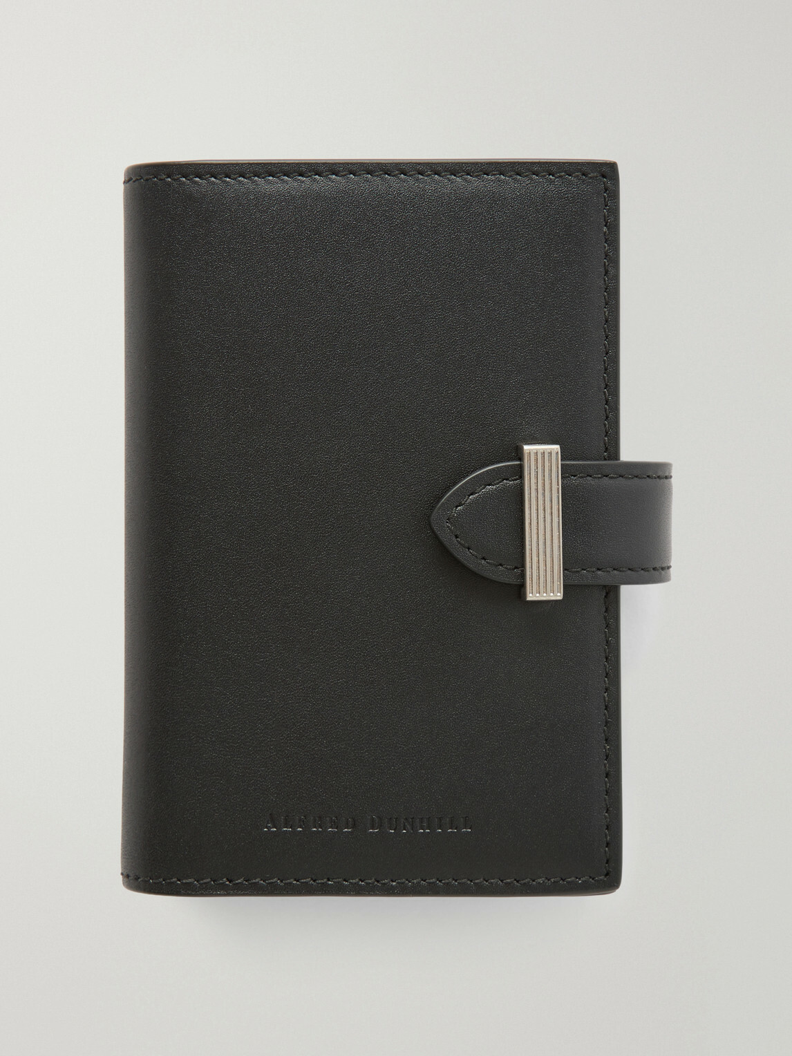Dunhill - Alfred Business Card Case Patina-Leather Cardholder