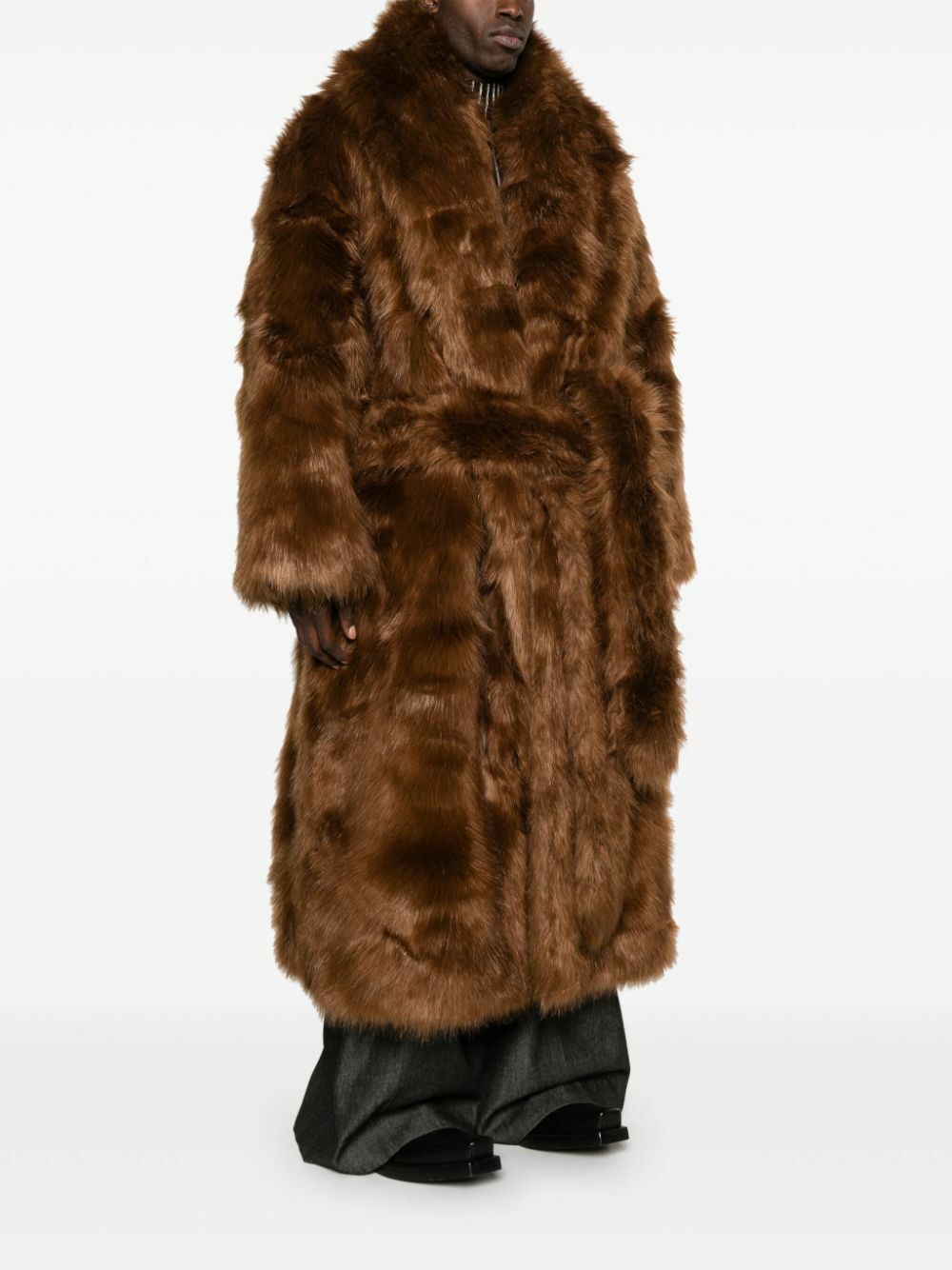 ENTIRE STUDIOS FauxFur Long Coat Entire Studios
