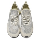 Diesel White and Grey S-KBY Sneakers