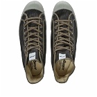 Novesta Men's Star Dribble Corduroy Sneakers in Dark Grey/Light Grey