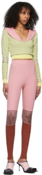 ANDREJ GRONAU SSENSE Exclusive Pink Leggings