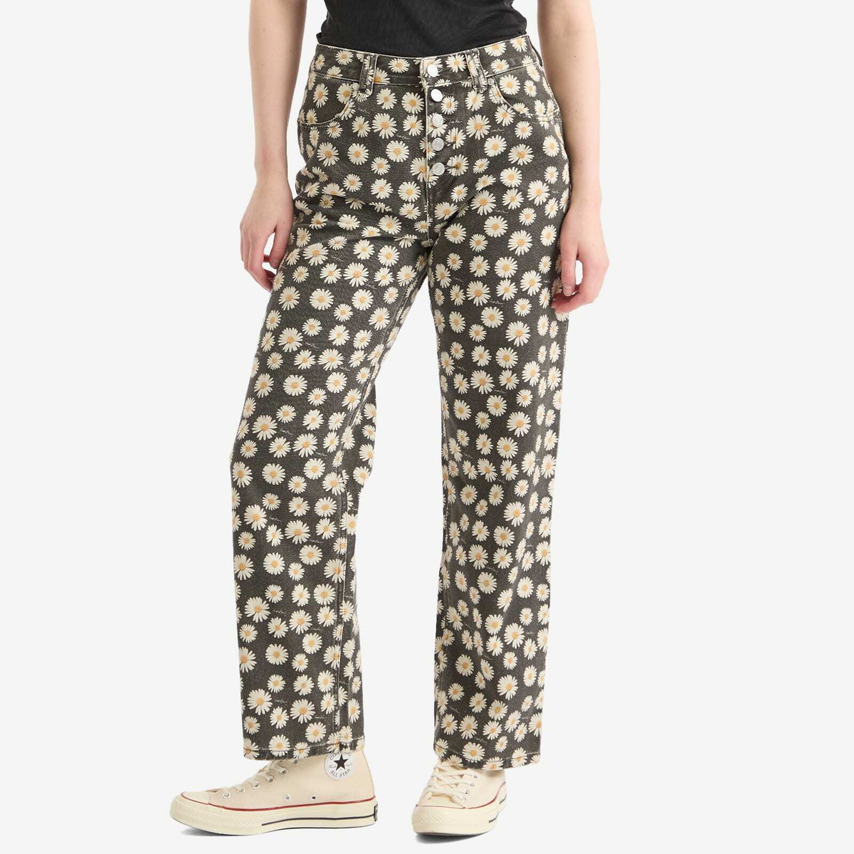 House Of Sunny Women's Daisy Jessie Denim Jeans in Multi