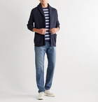 Polo Ralph Lauren - Shawl-Collar Mélange Cotton Cardigan - Blue