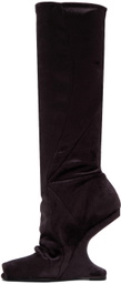 Rick Owens Lilies Purple Cantilever 11 Boots