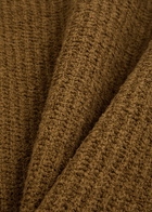 Eileen Fisher Ribbed Cotton-blend Jumper Gold