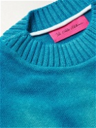 The Elder Statesman - Tie-Dyed Intarsia Cashmere Sweater - Multi