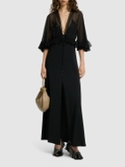 CHLOÉ Silk Georgette Long Dress