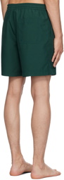 Carhartt Work In Progress Green Chase Swim Shorts