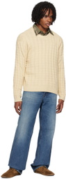 Sunflower Off-White Angle Sweater