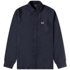Fred Perry Authentic Men's Oxford Shirt in Navy