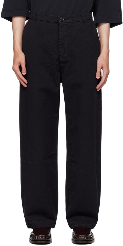 Photo: CASEY CASEY Navy Overdyed Trousers
