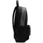 Diesel Black and Grey Discover Mirano Backpack