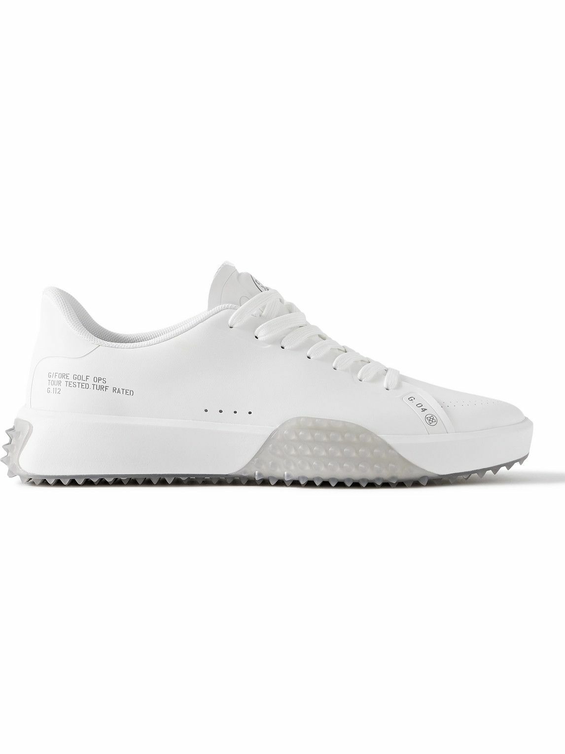 G/FORE - G.112 Faux Leather Golf Shoes - White G/FORE
