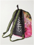 Eastpak - Aries Logo-Appliquéd Tie-Dyed Ripstop Backpack with Lanyard