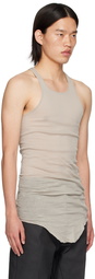 Rick Owens Off-White Porterville Basic Rib Tank Top