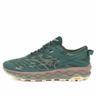 Mizuno Wave Mujin LS GTX in Pine Grove/Ultimate Grey/Bistro Green