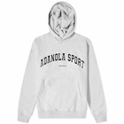 Adanola Women's Oversized AS Logo Hoody in Light Grey Melange