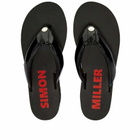 Simon Miller Women's Foami Platform Thong Sandal in Black