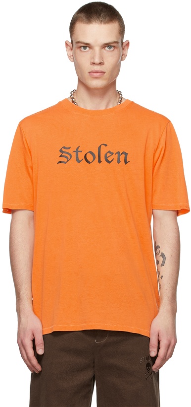 Photo: Stolen Girlfriends Club Orange Burning Desire T-Shirt
