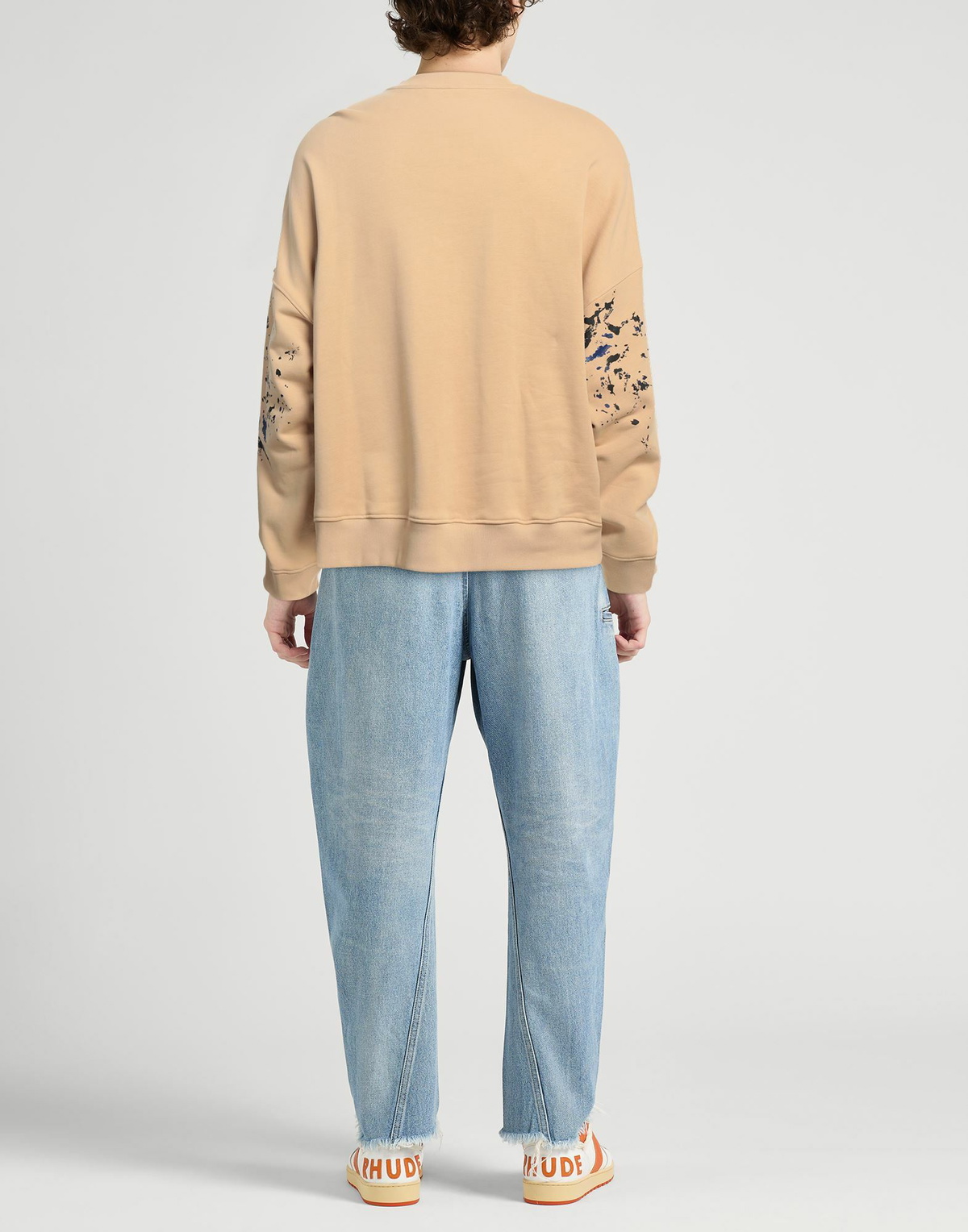 Moschino Mens Sweatshirt Sand