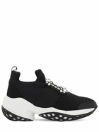 ROGER VIVIER - 75mm Viv Run Mesh & Neoprene Sneakers