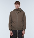 DRKSHDW by Rick Owens - Mountain asymmetric cotton hoodie