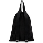 McQ Alexander McQueen Black Swallow Drawstring Backpack