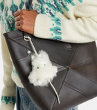 Loewe Bunny shearling bag charm