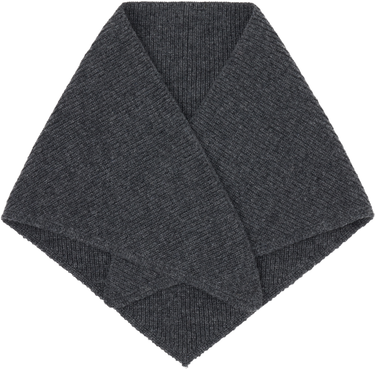 &Daughter Gray Fionn Cashmere Foulard Scarf