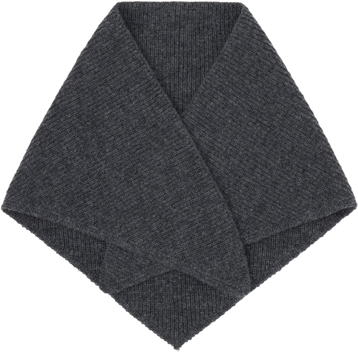 Photo: &Daughter Gray Fionn Cashmere Foulard Scarf