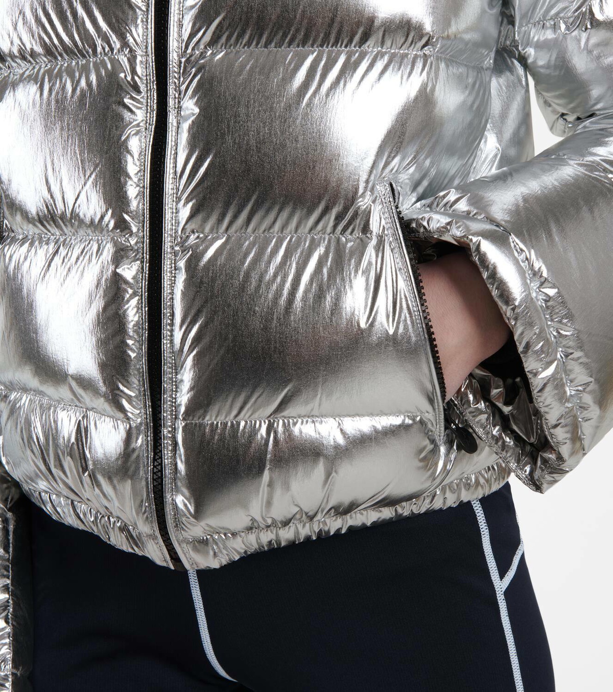 Perfect Moment Polar Flare metallic down ski jacket Perfect