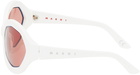 Marni White RETROSUPERFUTURE Edition Cumulus Cloud Sunglasses