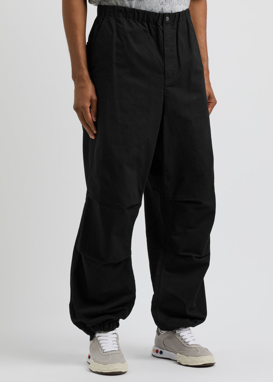 Maison mihara yasuhiro Ripstop Cotton Sweatpants Black