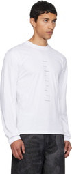 HELIOT EMIL White Effulgence Long Sleeve T-shirt
