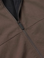 DISTRICT VISION - Nylon Track Jacket - Brown