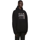 Balenciaga Black Oversized The Real Balenciaga Hoodie