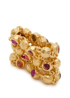Joanna Laura Constantine 18kt Gold-plated Ring